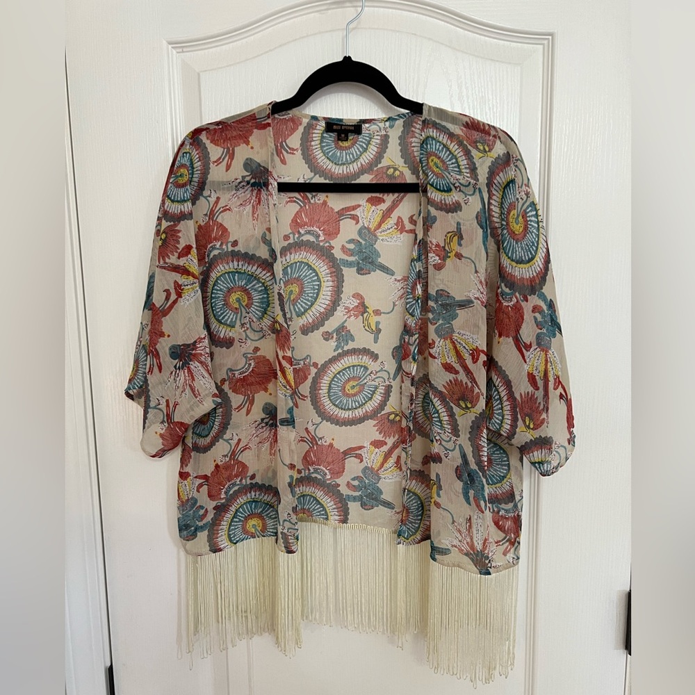 Fringe Boho Shrug/Coverup